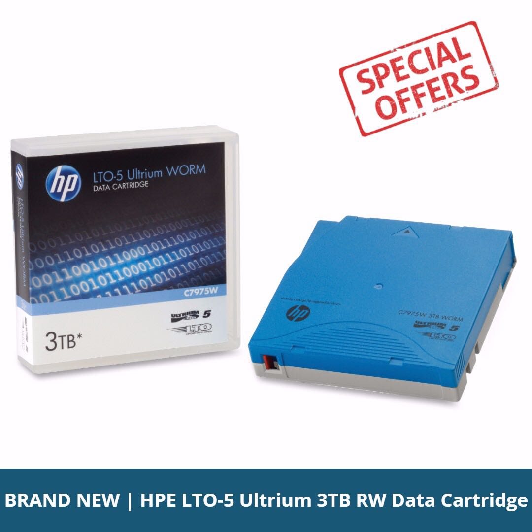Almacenamiento Lto-5 Ultrium 3tb Rw Data Cartridge Hp C7975a