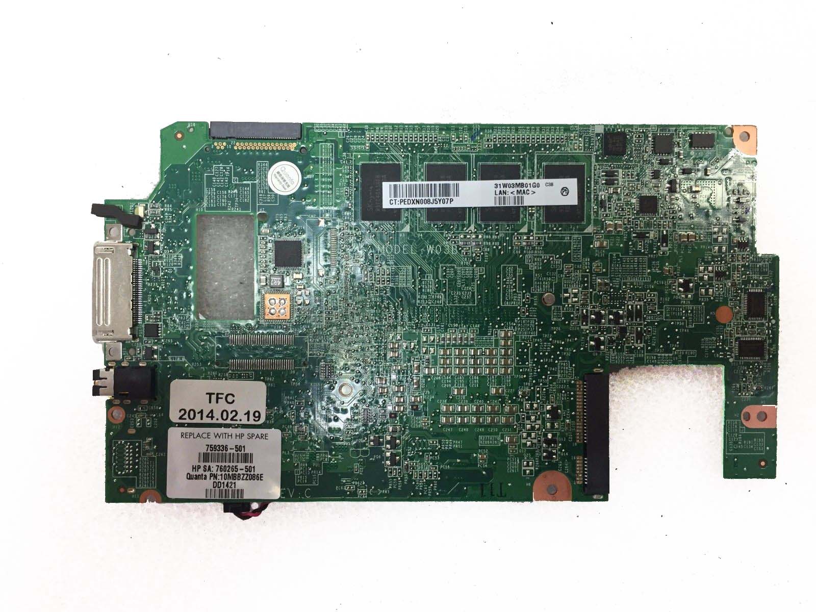 Board HP 410 G1 Parte: 759336-501 Ref: CLHP410G1 - Image 2