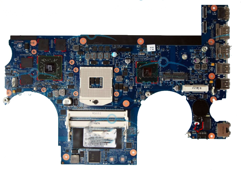 Board Hp Envy 17T-3000 Parte: 665934-001 Ref: CLHPE17T3000