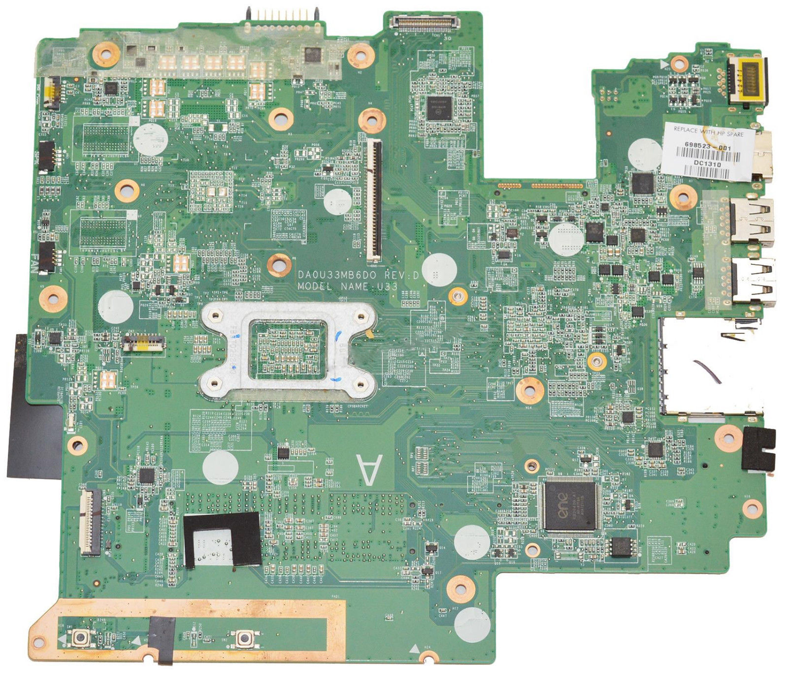 Board Hp Pavilion 14 B001XX Sleebook Parte: 698523-001 Ref: CLHPP14S - Image 2