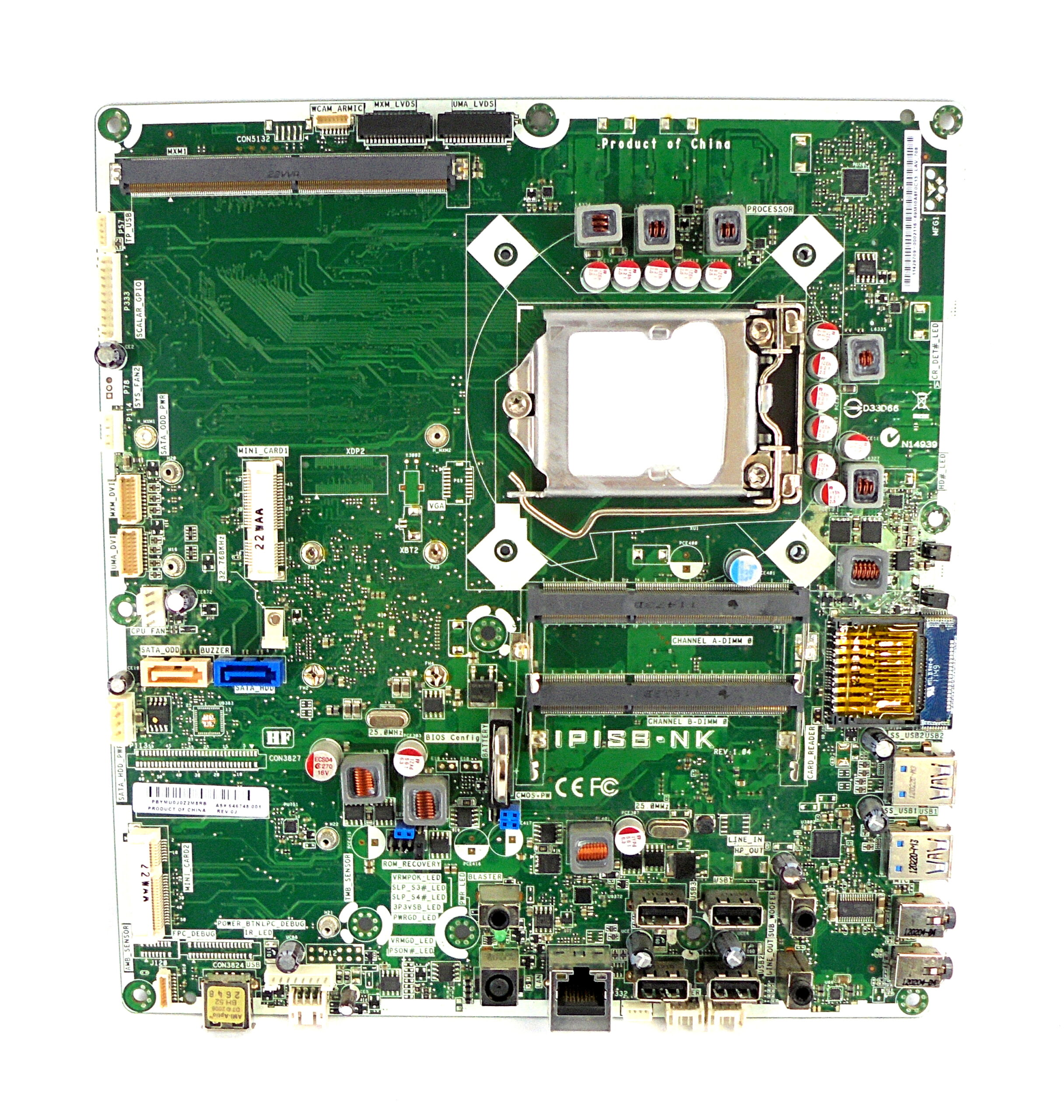 Board Hp Touchsmart 520-1180 Parte: 646748-001 Ref: CLHPT5201180 - Image 2