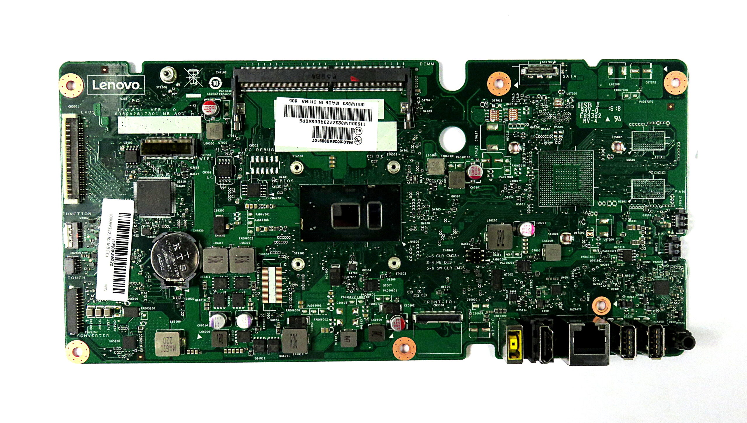 Board Lenovo 510S Parte: 00UW321 Ref: CLLI510S