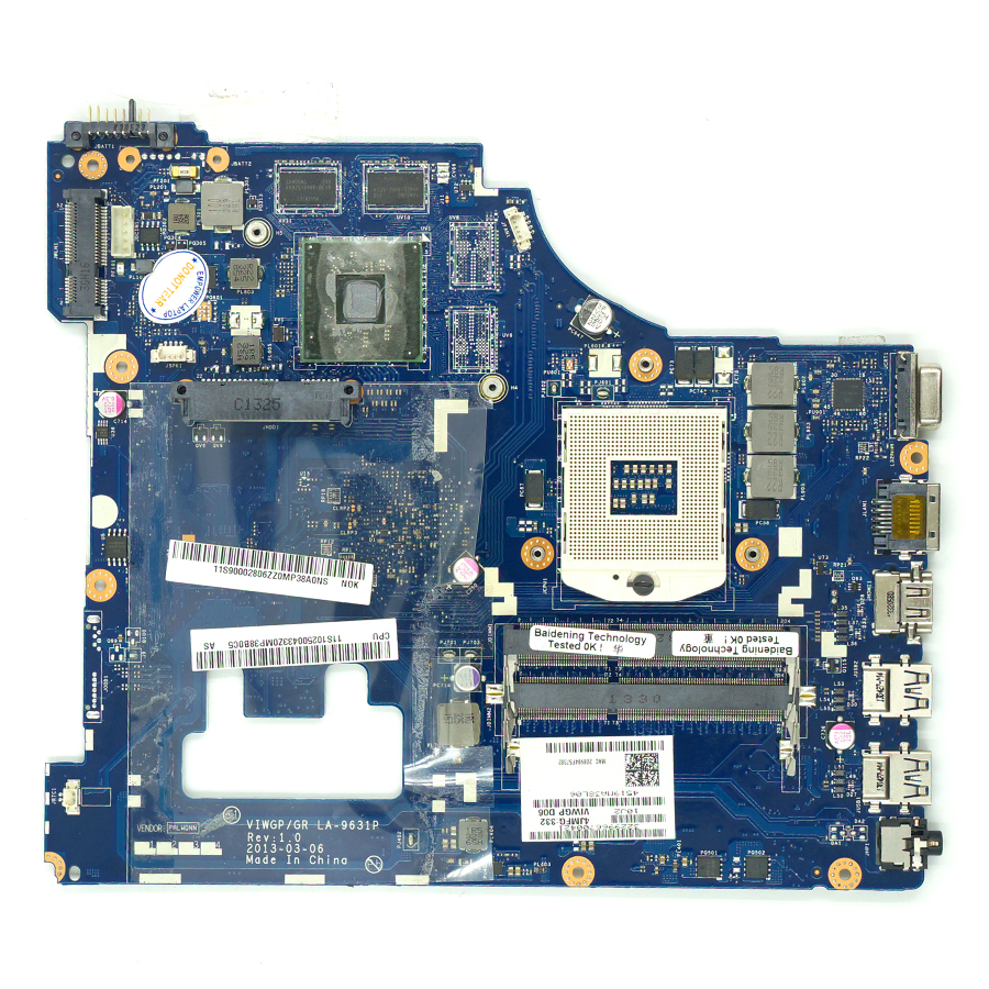 Board Lenovo G400/G500 Parte LA-9631P Ref: CLLG400