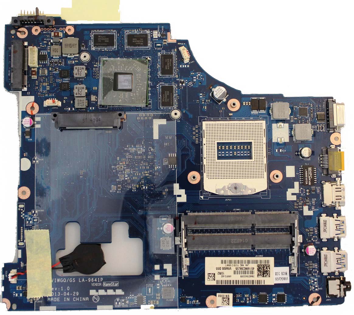 Board Lenovo G510 Parte: LA-9641P Ref: CLLIG510