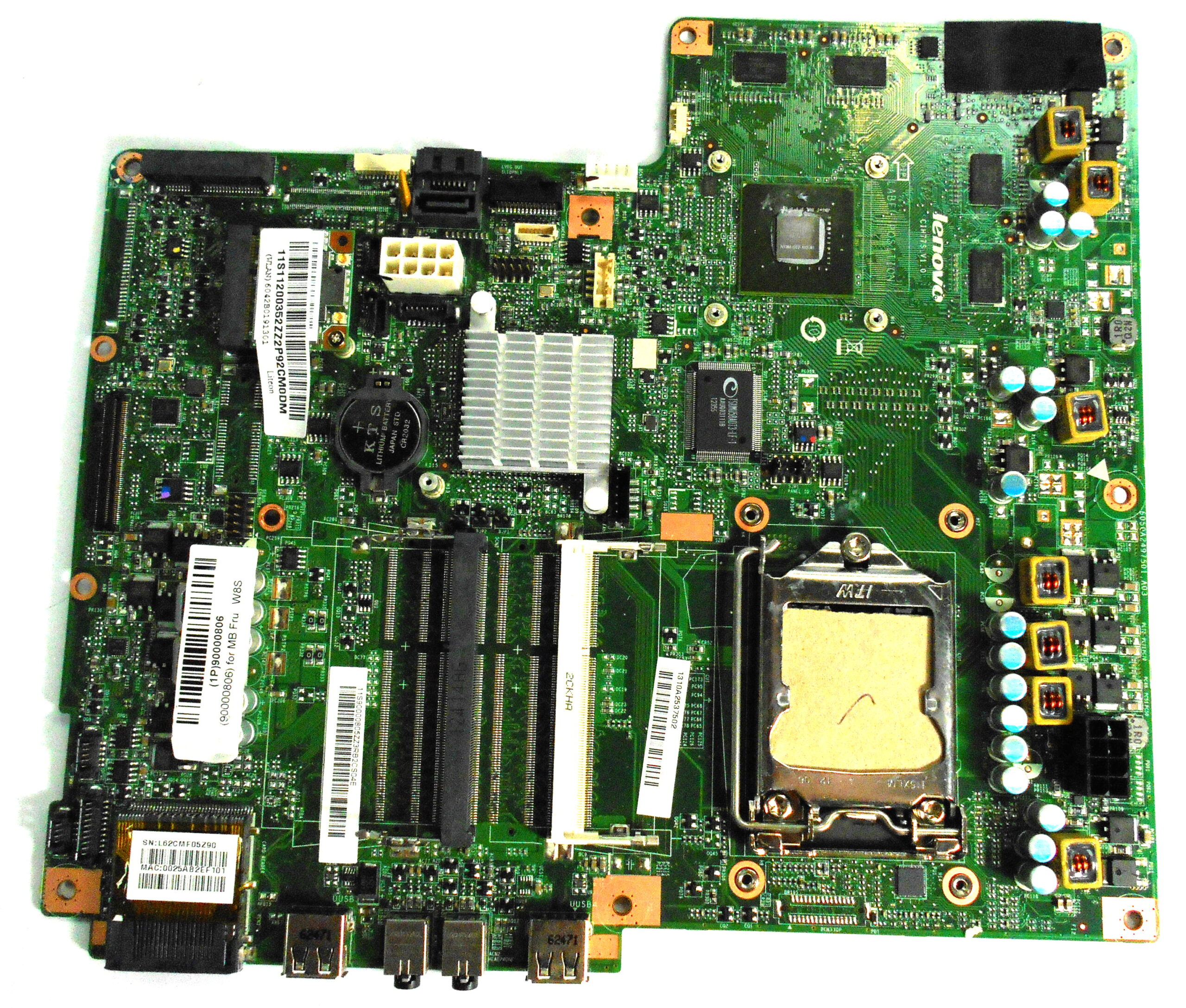 Board Lenovo IdeaCenter B540 Parte: CIH77S Ref: CLLIB540P