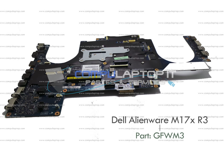 Board Dell Alienware M17X R3 Parte: 0GFWM Ref: CLDAM17XR3 - Image 2