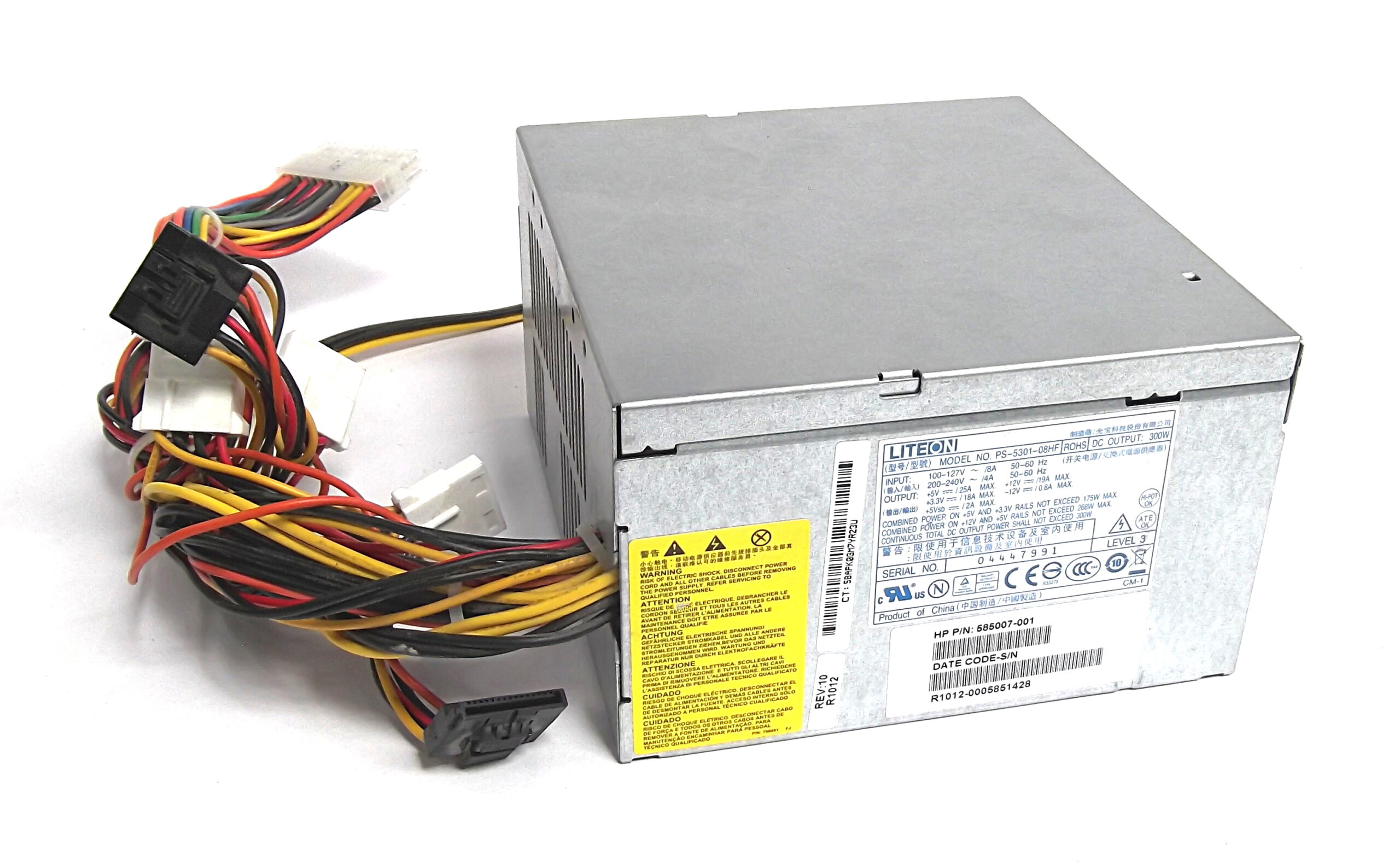 Fuente De Poder Hp 300w Parte: 585007-001 Ref: CLFDPHP300w - Image 3