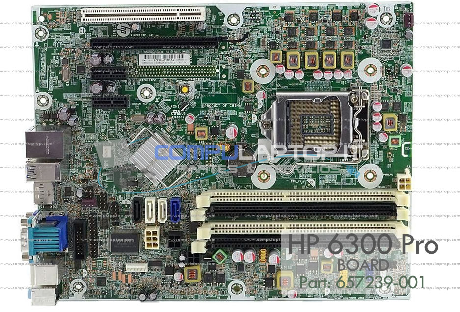 Board HP 6300 pro - Parte: 657239-001 Ref: CLHP6300