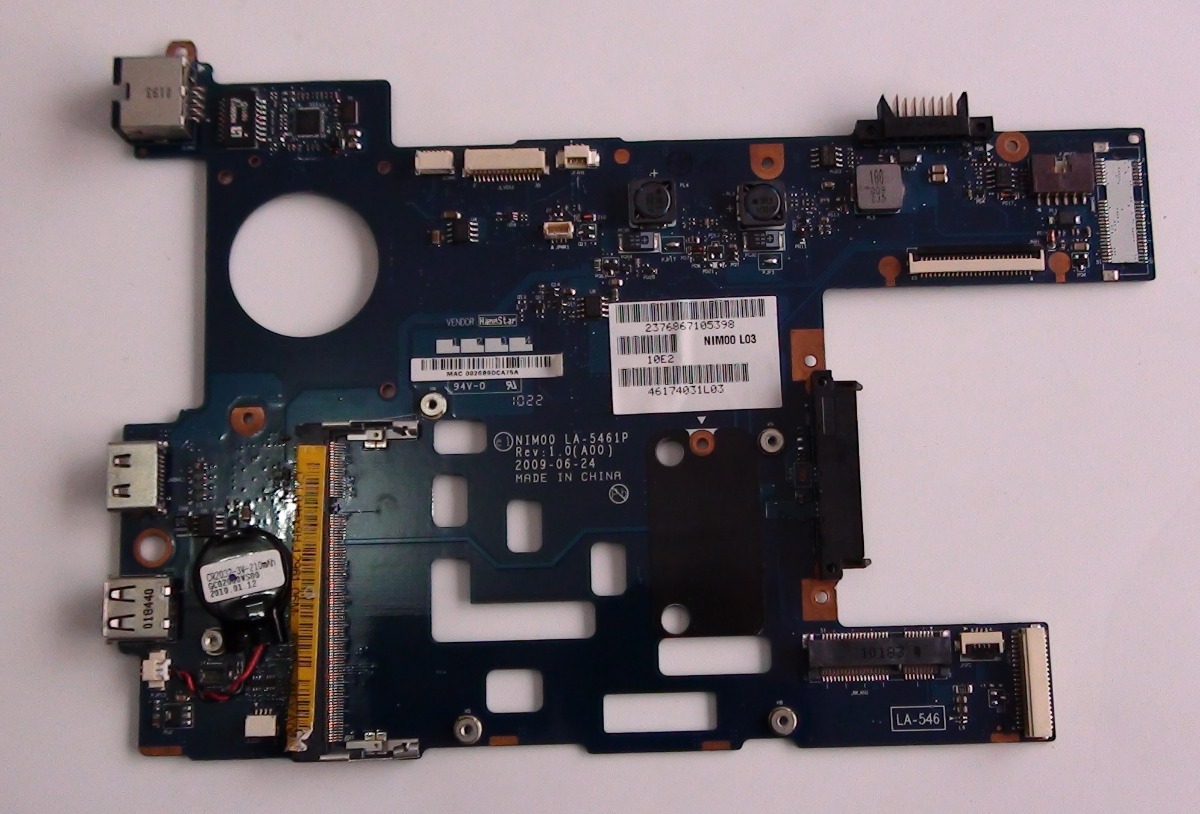 MOTHER Board Dell Inspiron 11Z MINI Parte: C750T Ref: CLDL11ZM