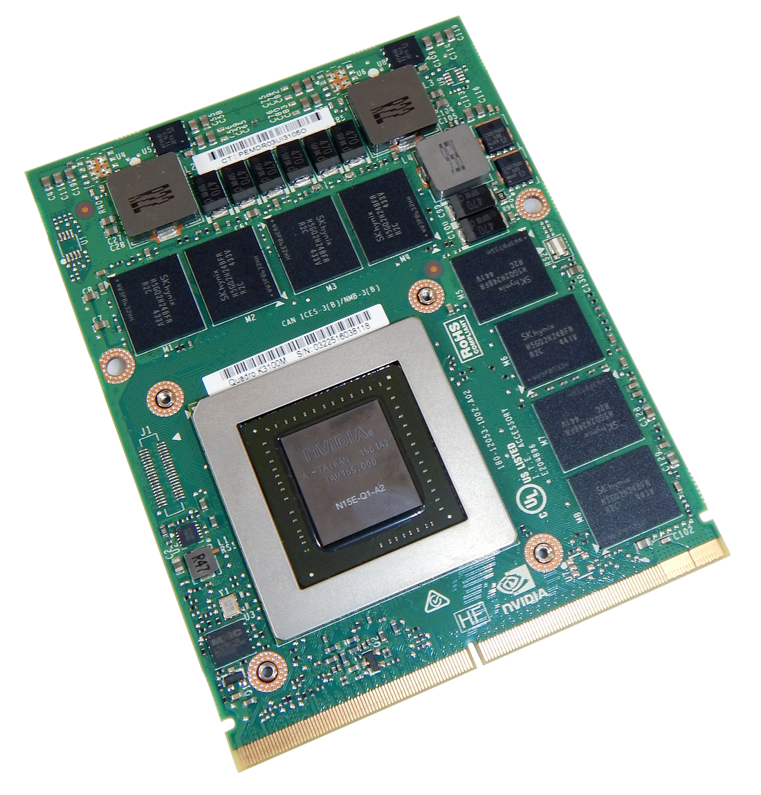 Nvidia Quadro K4000M Modelo: N14E-Q3-A2 Ref: CLNQK4000M
