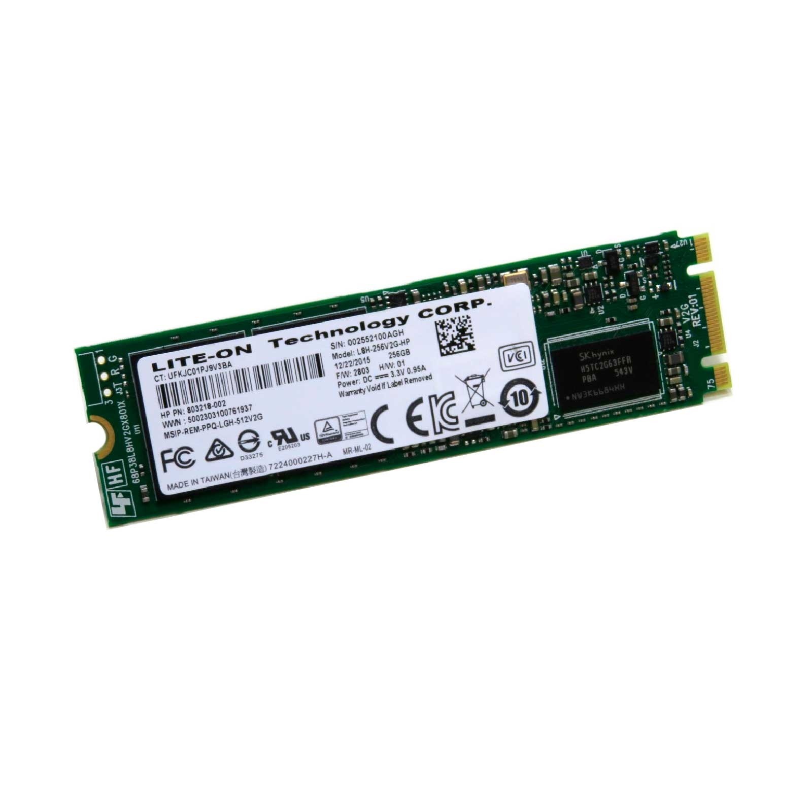 Ssd Lite On 256gb Parte: 803218-002 Ref: CLSSDLO256