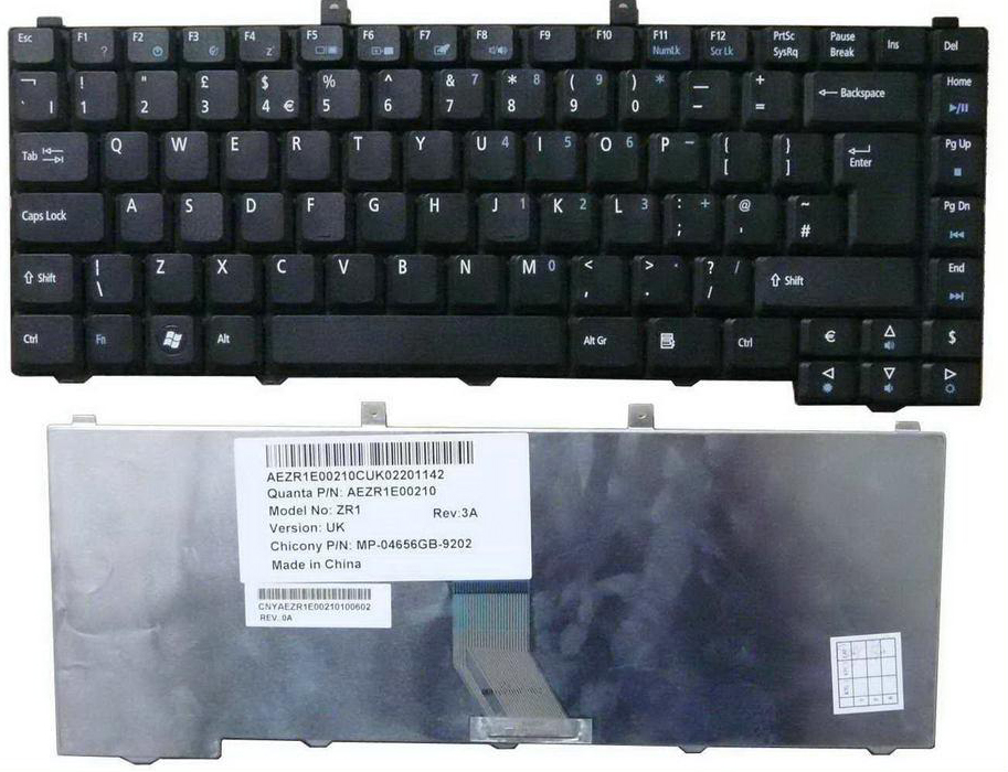 Teclado Acer Aspire 3100/3500/1400 Parte: K032102A1 Ref: CLAAS31003500 - Image 2