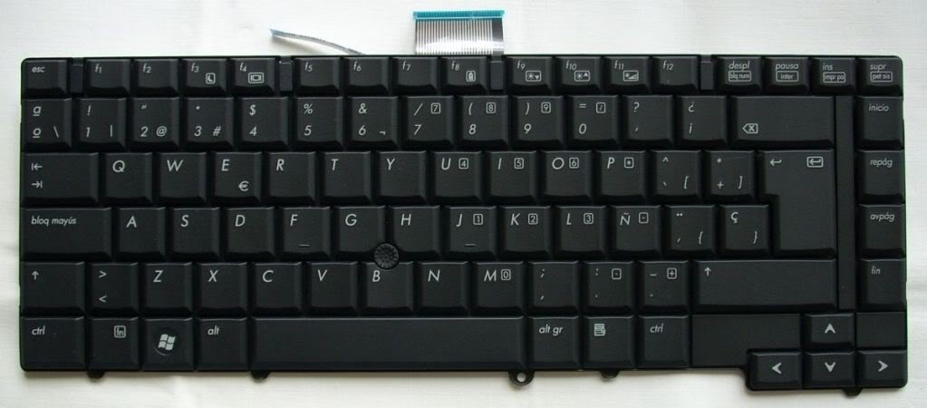 Teclado Compaq Elitebook 6930 parte: 483010-161 Ref: CLHPE6930