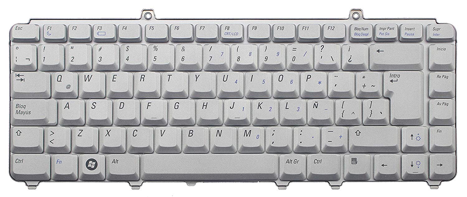 Teclado Dell Inspiron 1420/1520 Parte: NSK-D901E Ref: CLDLI14201520