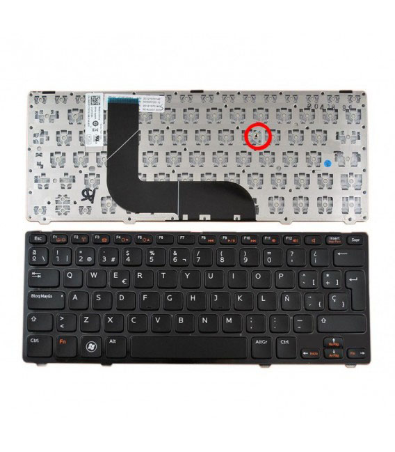 Teclado Dell Inspiron 1440/1450 Parte: 0X357M Ref: CLDLI14401450 - Image 2