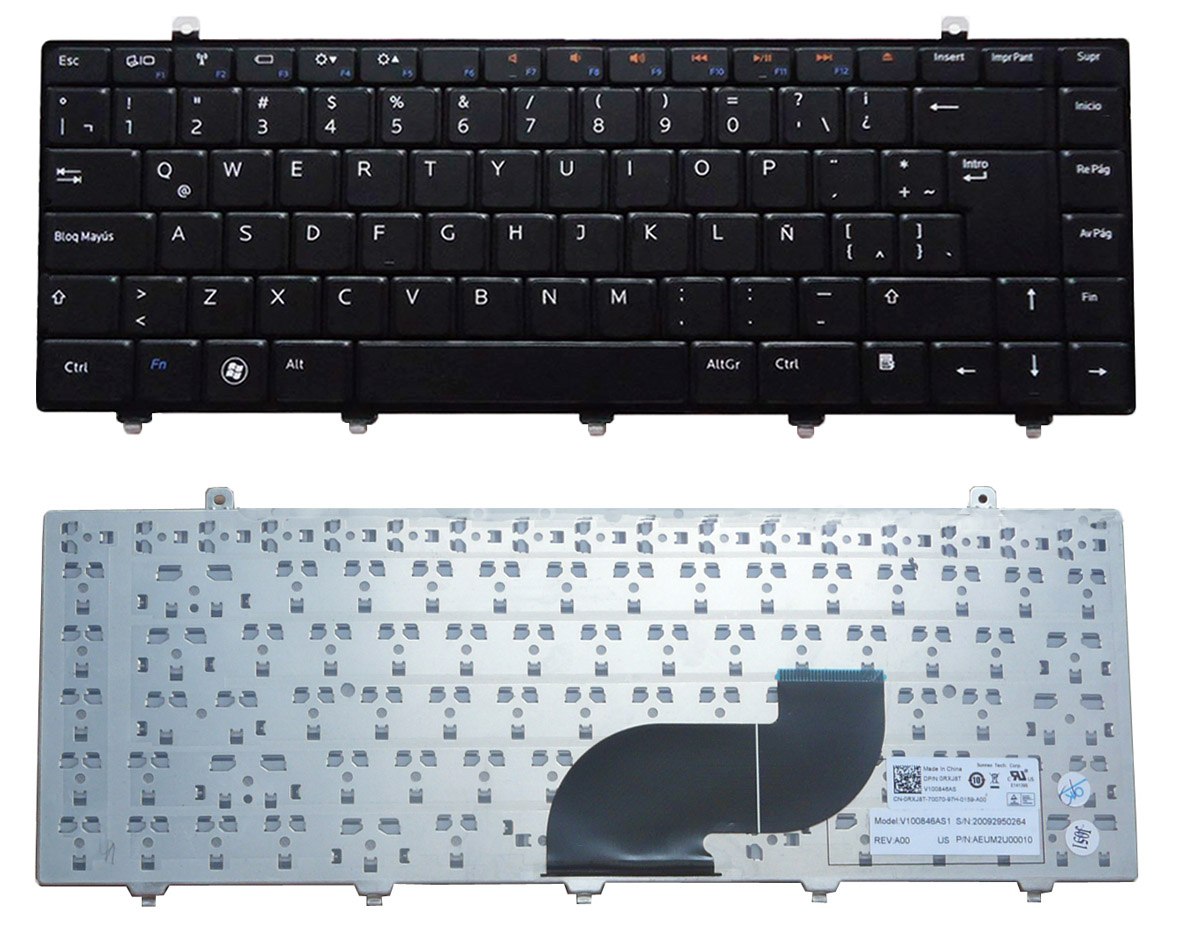 Teclado Dell Inspiron 1470/1570 Parte: 0P53G1 Ref: CLDLI14701570 - Image 2