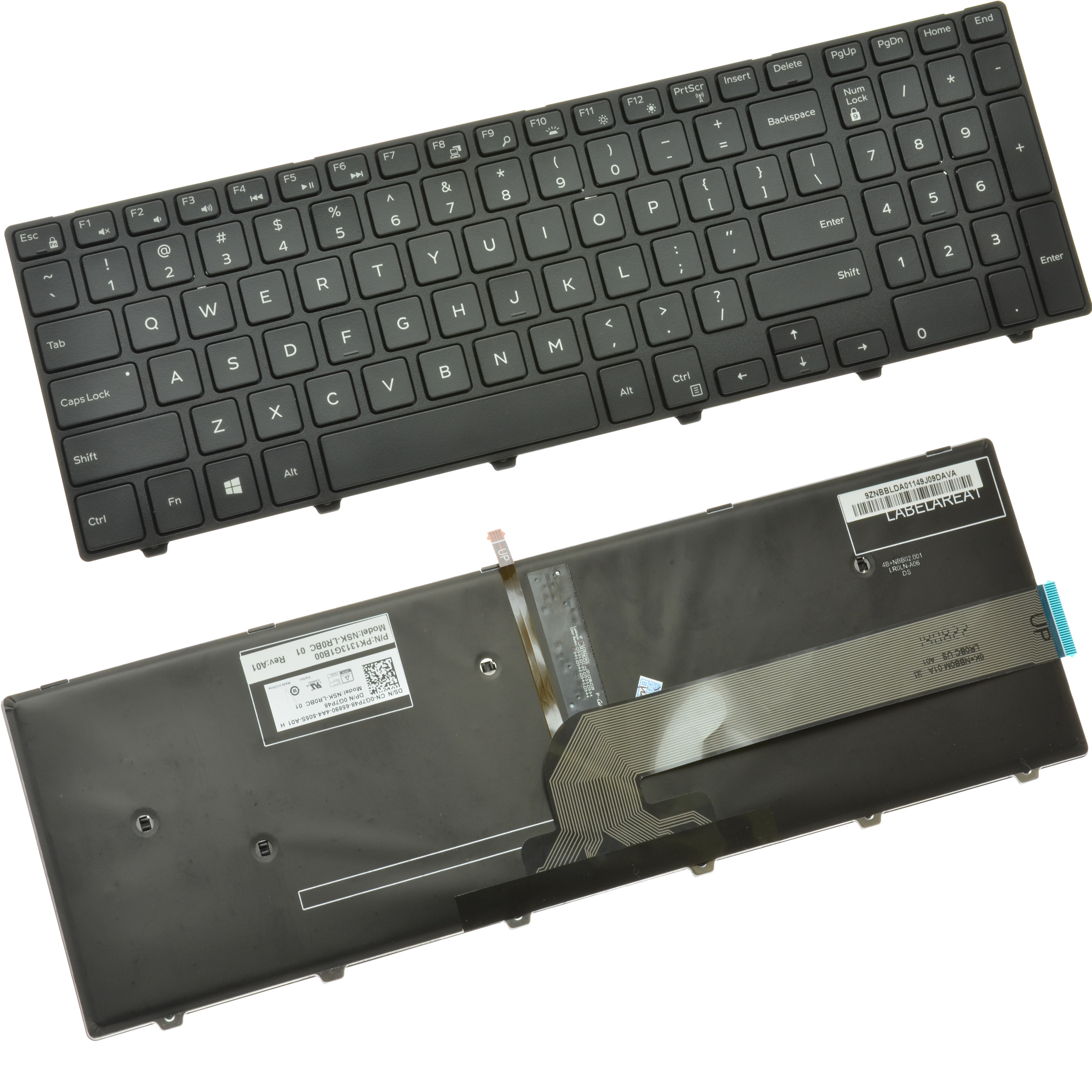 Teclado Dell Inspiron 15-5000 Parte: 0G7P48 Ref: CLDLI155000 - Image 2