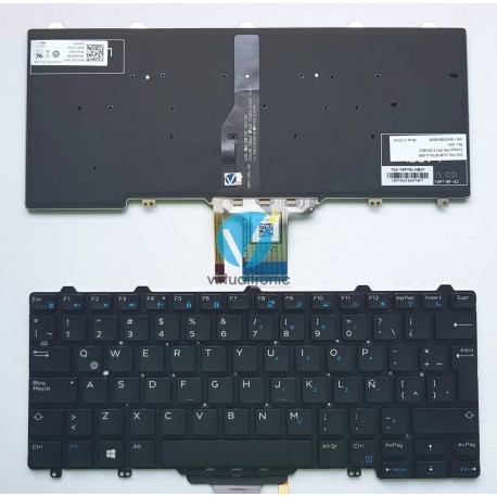 Teclado Dell Latitude E7270 Parte: 0JCK53 Ref: CLDLLE7270 - Image 2