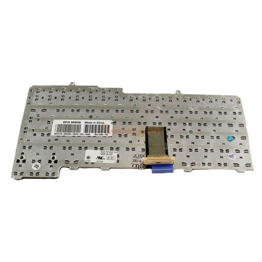 Teclado Dell XPS-G2 XPS-M170 Parte: 0G4712 Ref: CLDLxpsm170 - Image 2