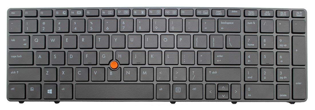 Teclado Hp 8570W/8560W Parte: 703151-001 Ref: CLHP8570W8560W