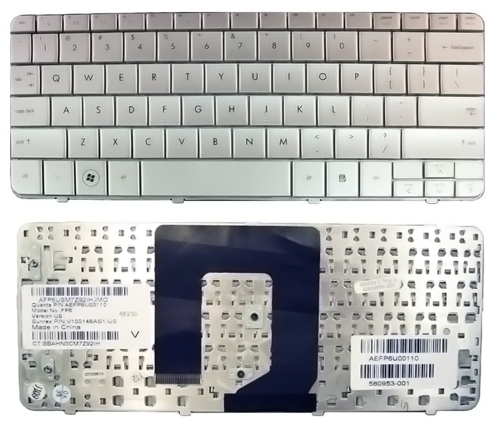 Teclado Hp DM1-2000 Parte: 580030-161 Ref: CLHPDM12000 - Image 2
