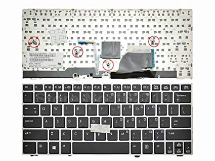 Teclado Hp Elitebook 2170P Parte: 700681-161 Ref: CLHPE2170P - Image 2