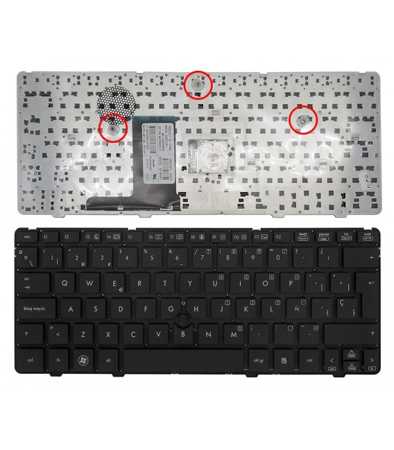 Teclado Hp Elitebook 2560P/2570P Parte: 638512-161 Ref: CLHPE2560P2570P - Image 2