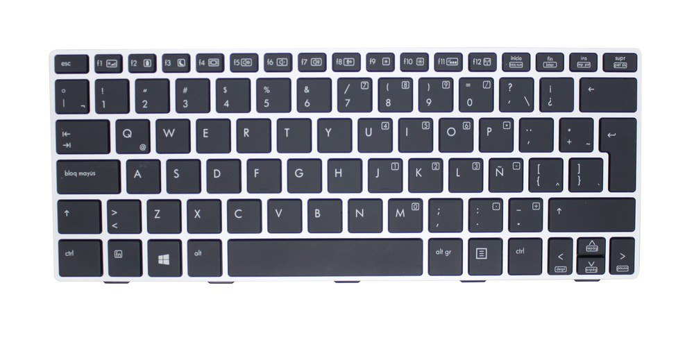 Teclado Hp Elitebook 810/G1 Parte: 706960-161 Ref: CLHPE810G1