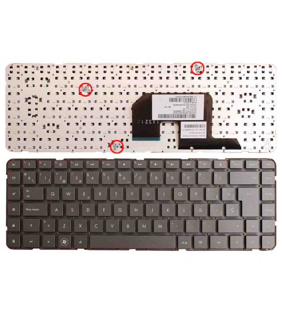 Teclado Hp Pavilion DV6-3000 Parte: 594597-161 Ref: CLHPDV63000 - Image 2