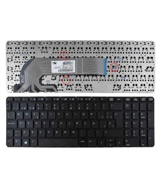 Teclado Hp Probook 450-G1 Parte: 721953-161 Ref: CLHPP450G1 - Image 2