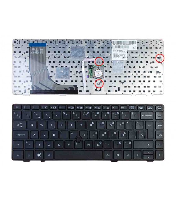 Teclado Hp Probook 6360P/6360B Parte: 639477-001 Ref: CLHP6360P6360B - Image 2