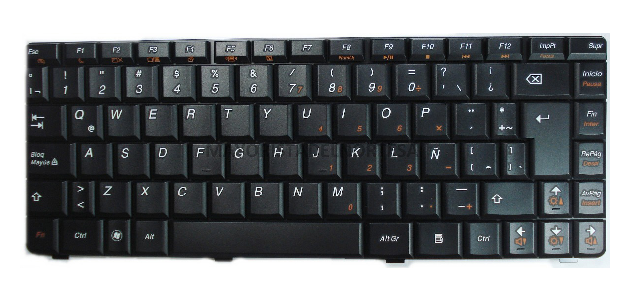 Teclado Lenovo G465/G460 Parte: MP-09L96LA-686 Ref: CLLG465G460