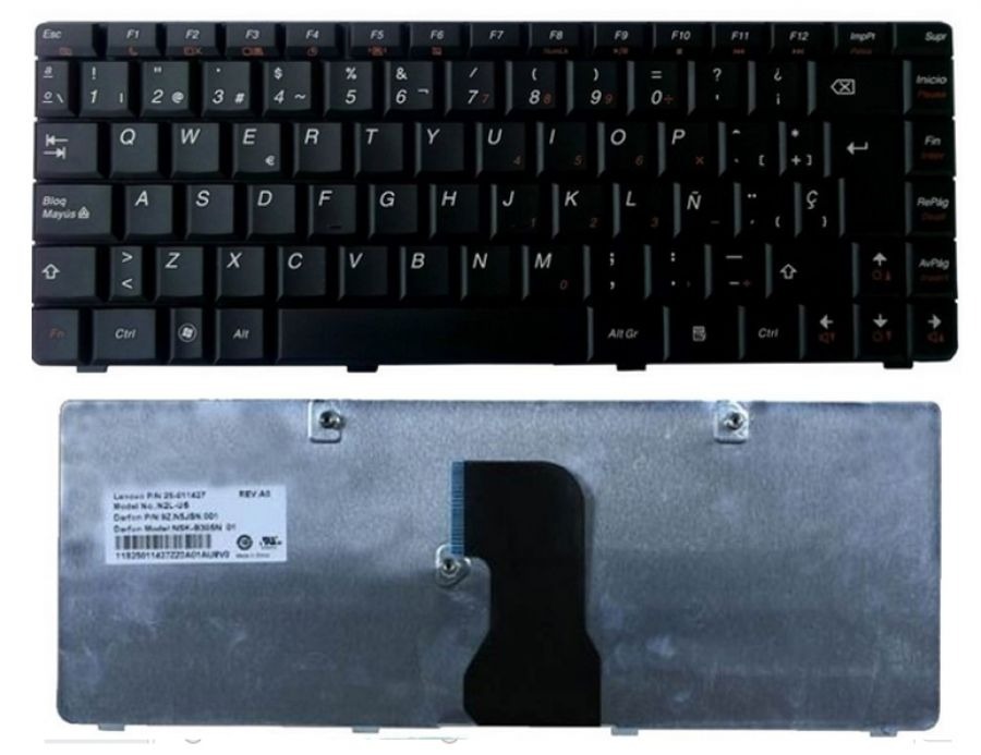Teclado Lenovo G465/G460 Parte: MP-09L96LA-686 Ref: CLLG465G460 - Image 2