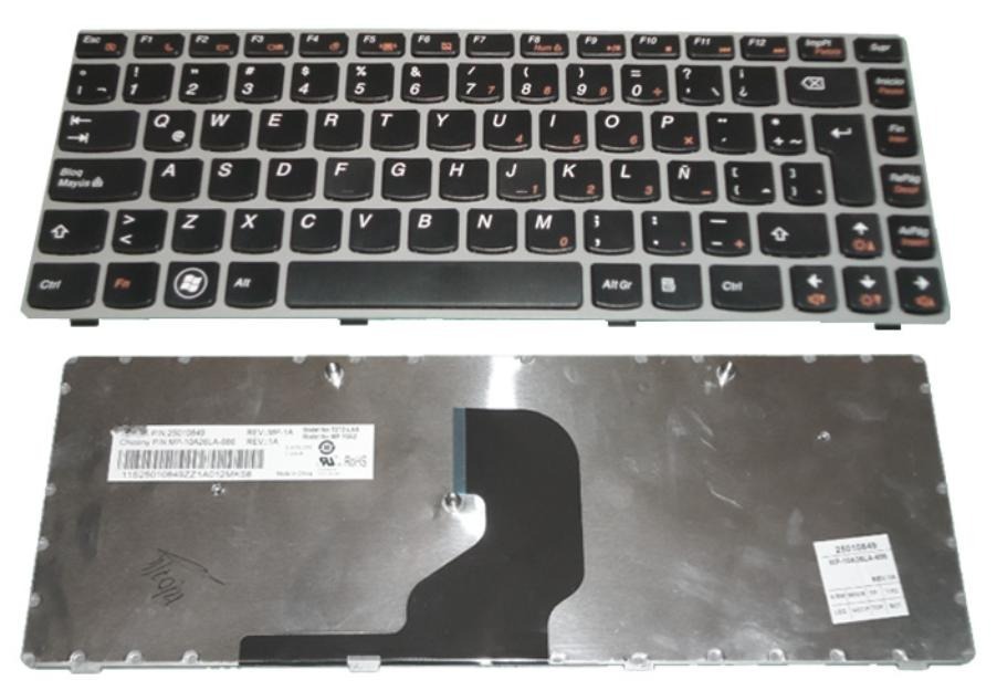 Teclado Lenovo Z450/Z460 Parte: 25-010849 Ref: CLLz450z460 - Image 2
