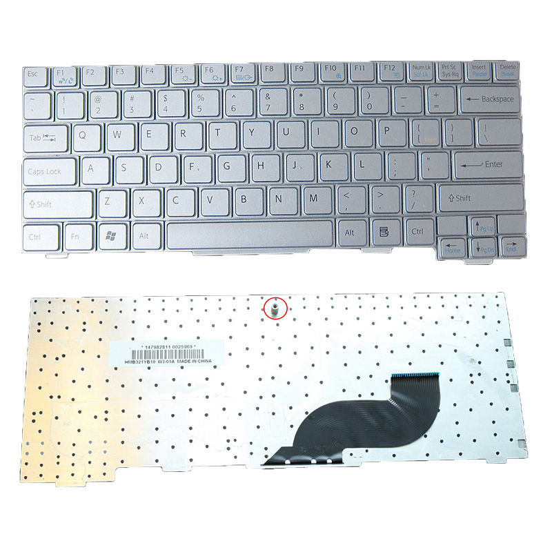 Teclado Sony VGN TX17GP Parte: 147944921 Ref: CLHPVGNTX17GP - Image 2