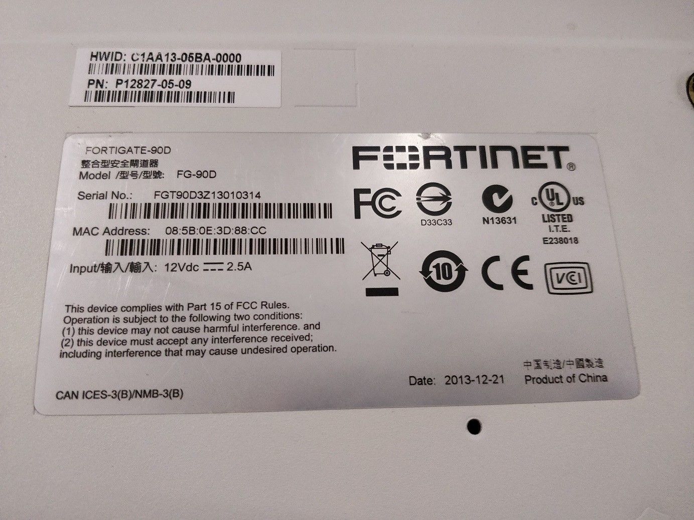 Fortinet Fortigate 90D s/n 00640,Laptop Hp, Board para Hp, Tarjeta Board, Boards Portatil, Soporte Técnico Hp, Artículos Hp, Boards Laptop Hp, Repuestos Hp Bogotá, Hp Bogotá, Tiendas Hp Bogotá, Compulaptop, Taller, Técnicos, Precios, Productos, Cupones, Unilago, Centro de Alta Tecnología, Compulaptopsas