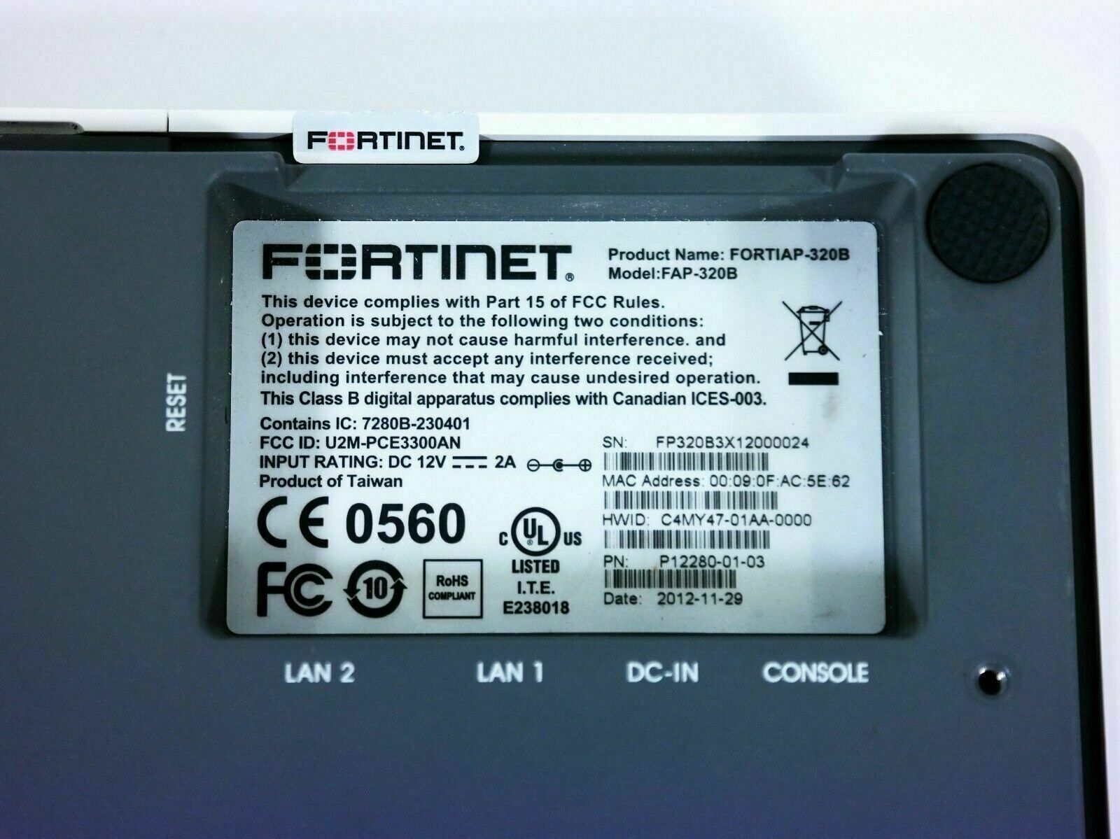 Fortinet fortiap 320B - Image 2