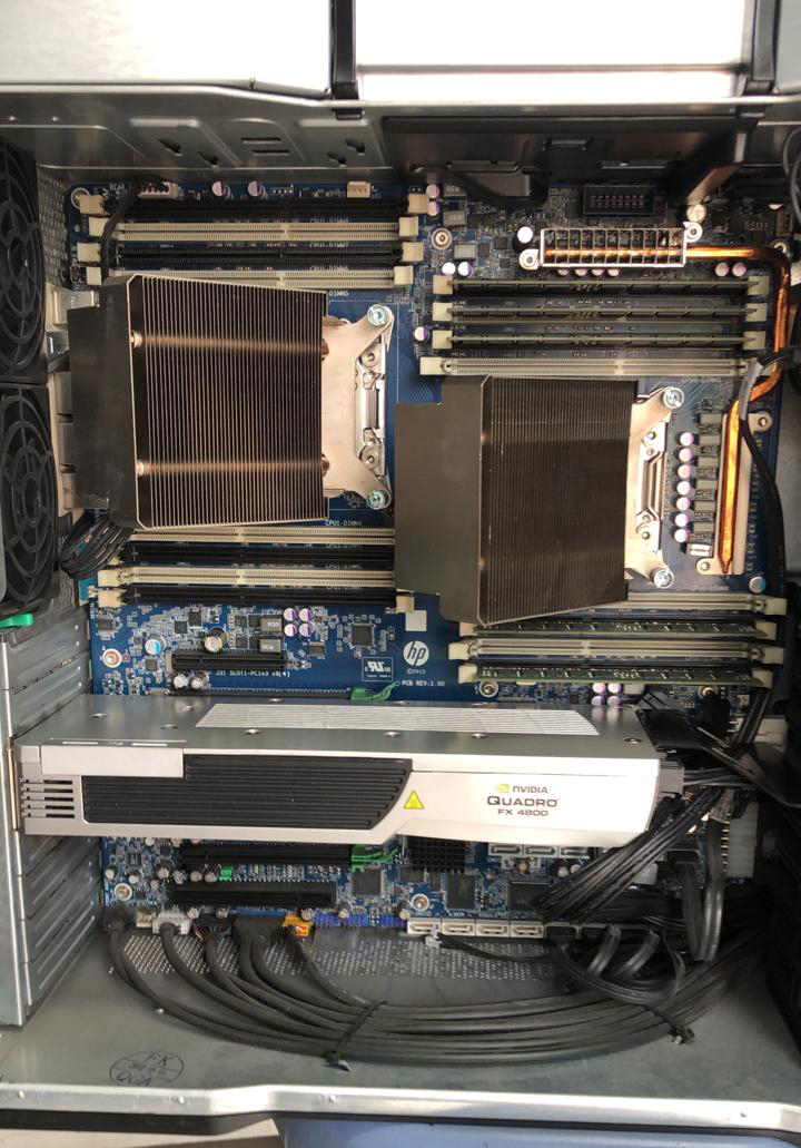 Servidor Workstation Hp z820 Intel Xeon E5 Ref CLHPWKNZ820