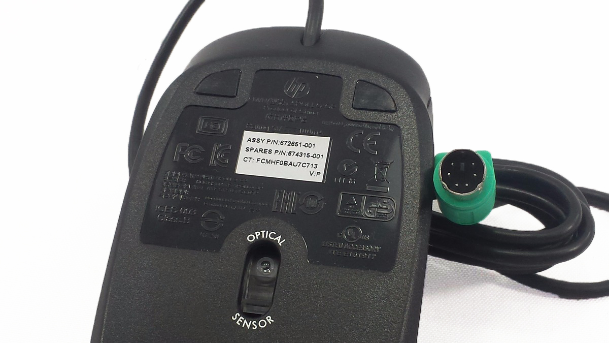 Mouse Optico Hp Parte 674315-001 Ref CLHPMO674