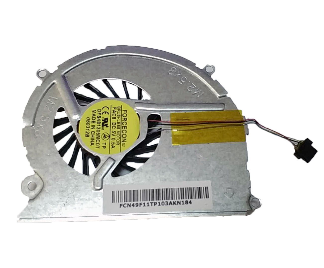 Cooler Fan Ventilador Hp 5330m Parte: fcn49f11tp103akn184 Ref: CLHPCV5330M