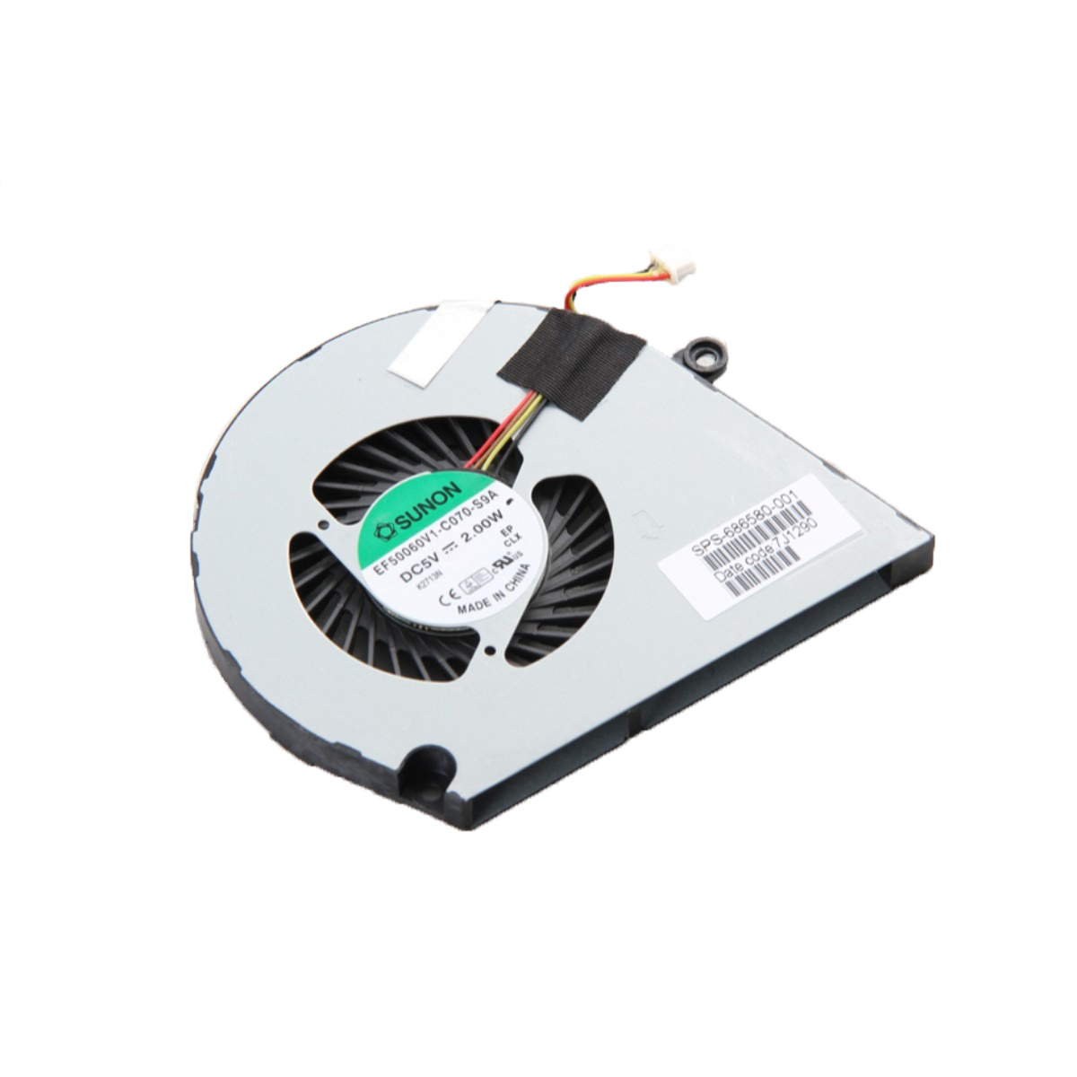 Cooler Fan Ventilador Hp Envy 4Envy 6 serie 1000 Parte 686580-001 Ref CLHPCVE2E6