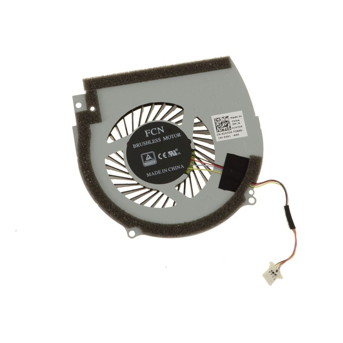 Cooler Fan Ventilador Dell Inspiron 7567, 3440 Parte 0147DX Ref CLDLL7565
