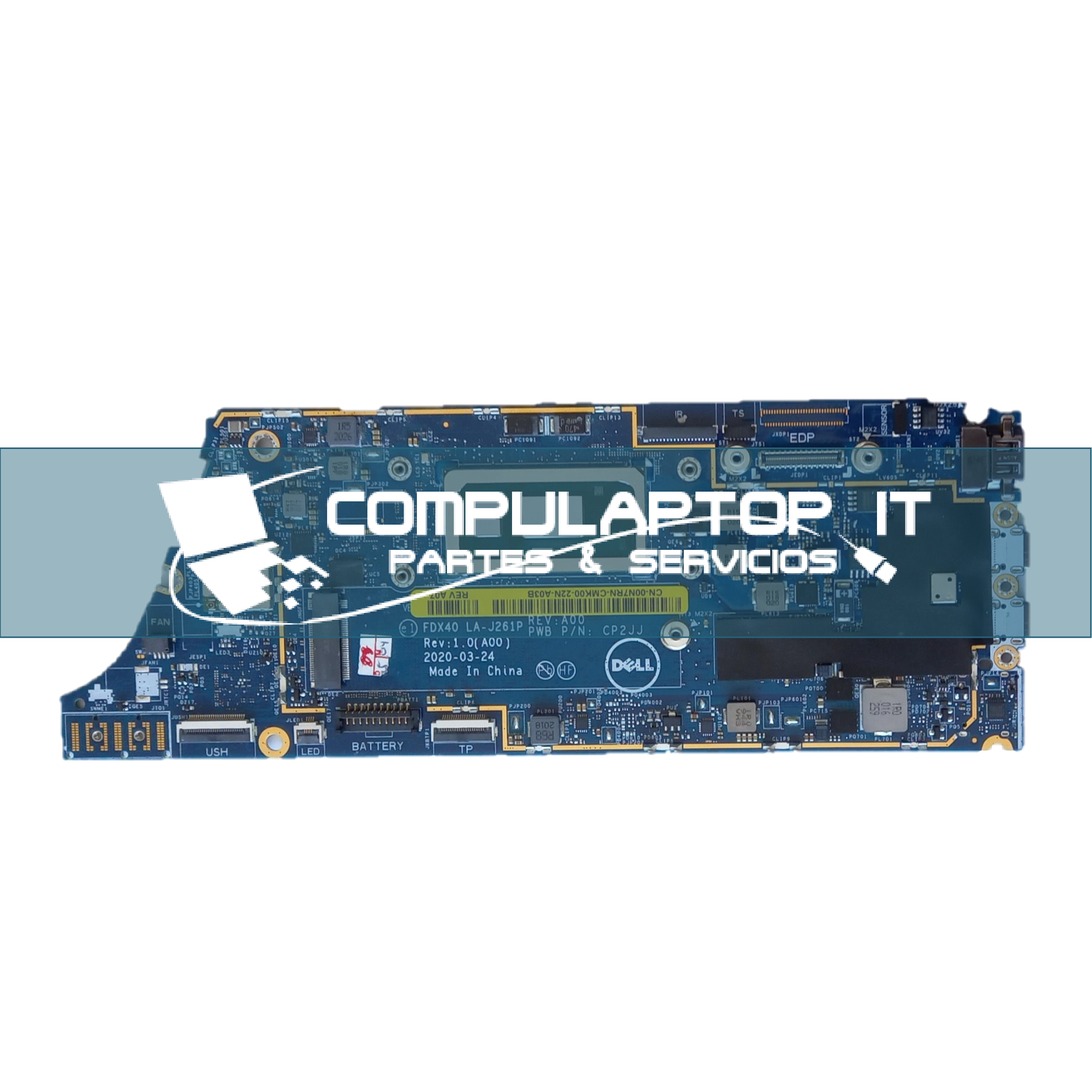 Motherboard Dell Latitude 7310 Y 7410 Parte: 0N7RN