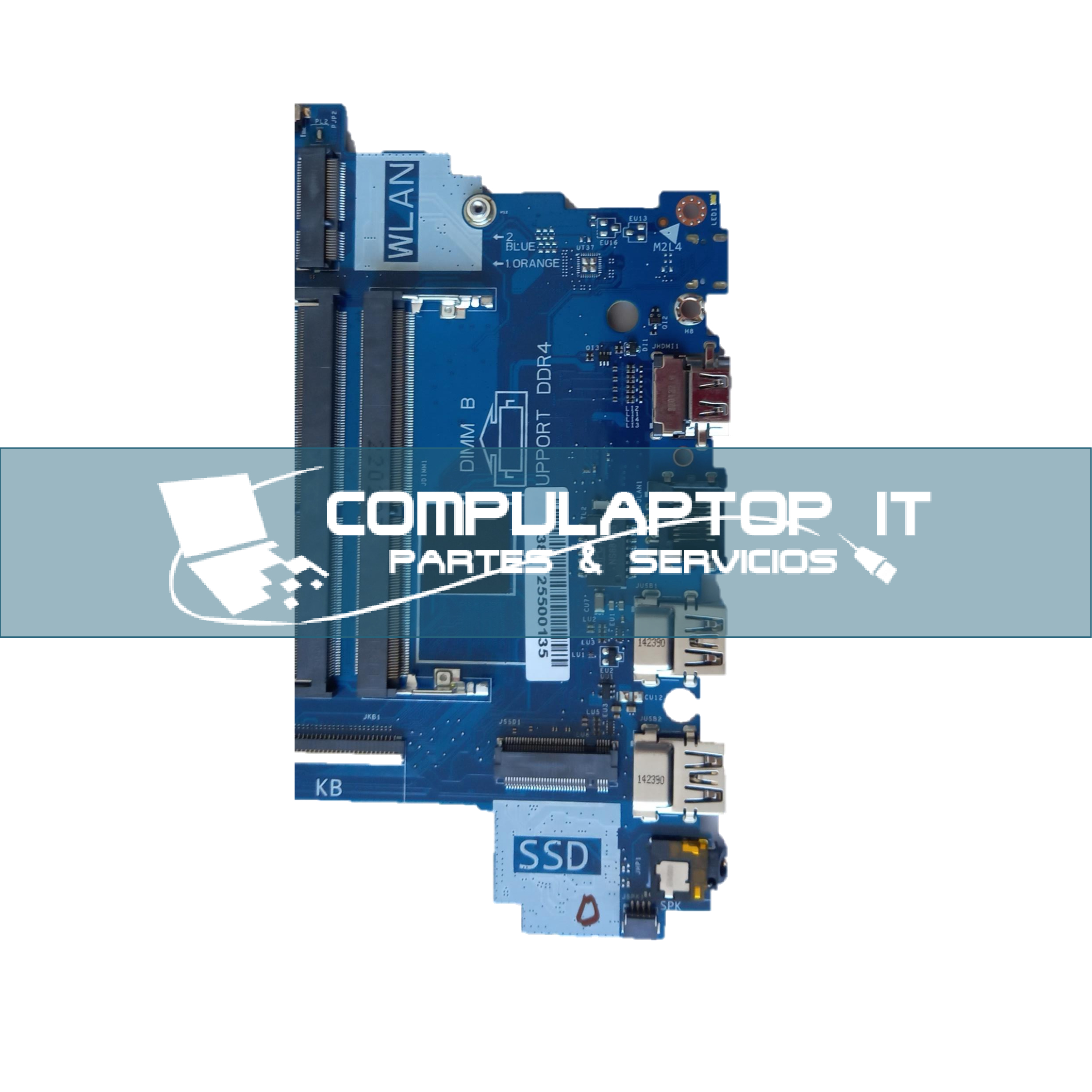 Motherboard Dell Inspiron 15 3593 y 17 3793 Parte: 1J5TX - Image 2
