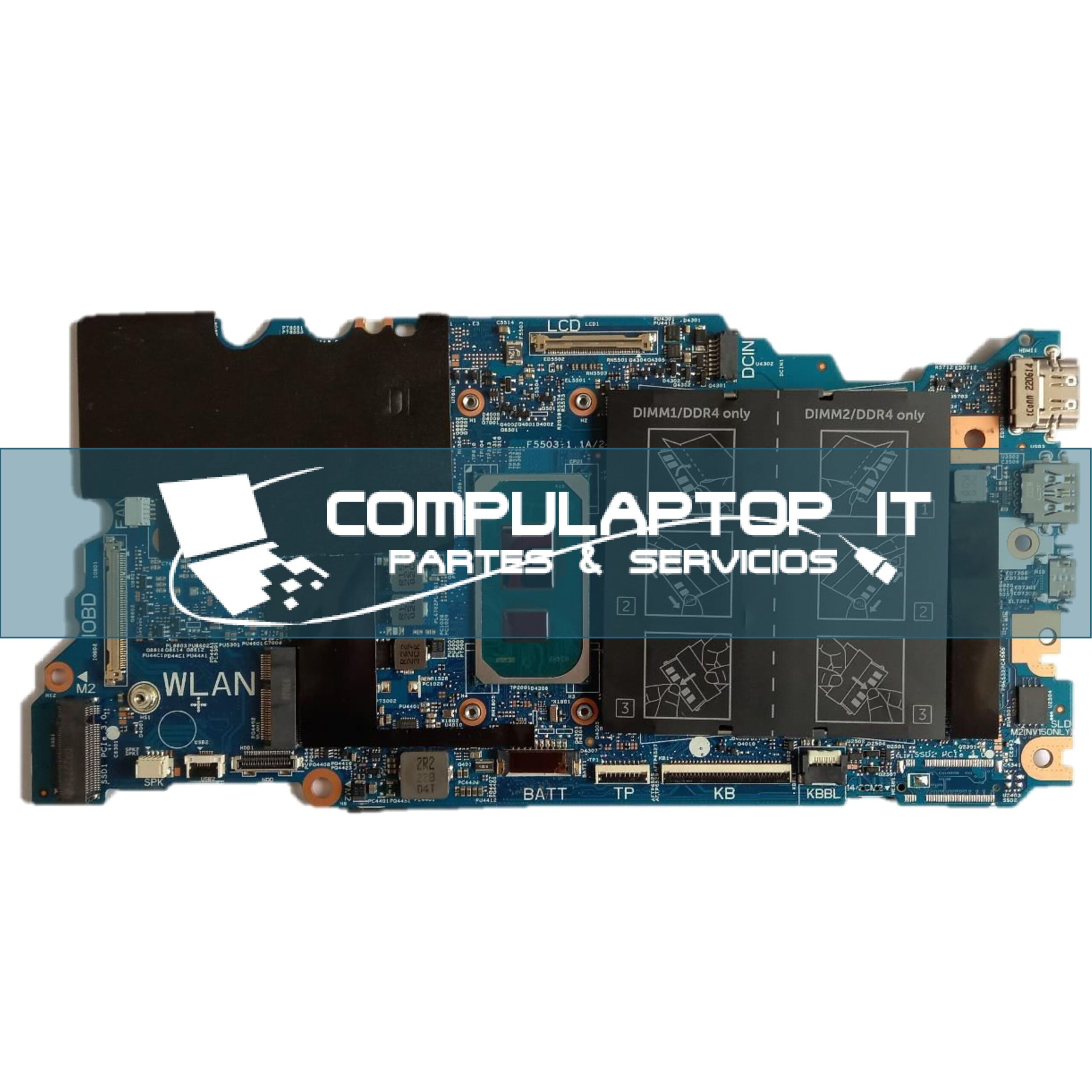 Motherboard Dell Latitude 3420 Parte: 2F3R6