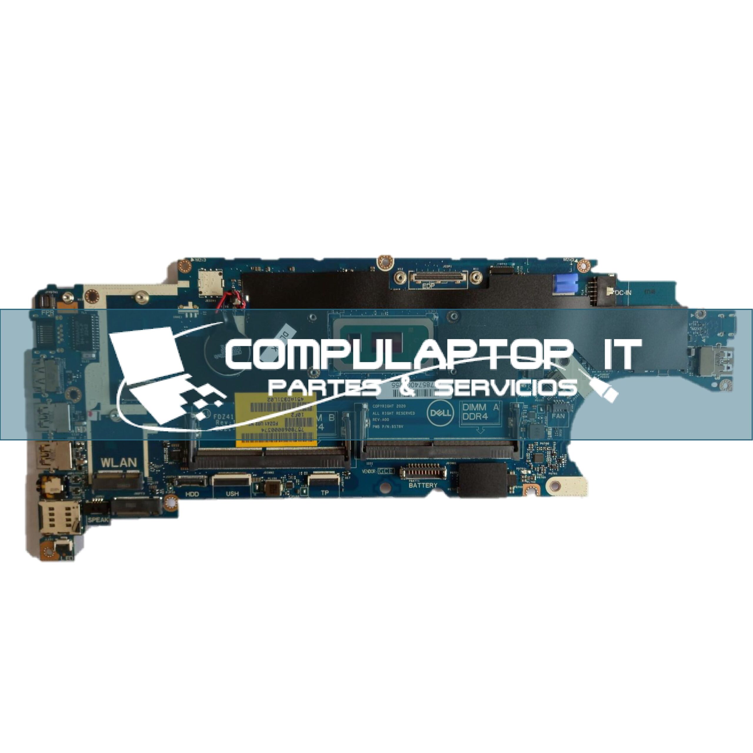 Motherboard Dell Latitude 5410 Parte: 2FGH4