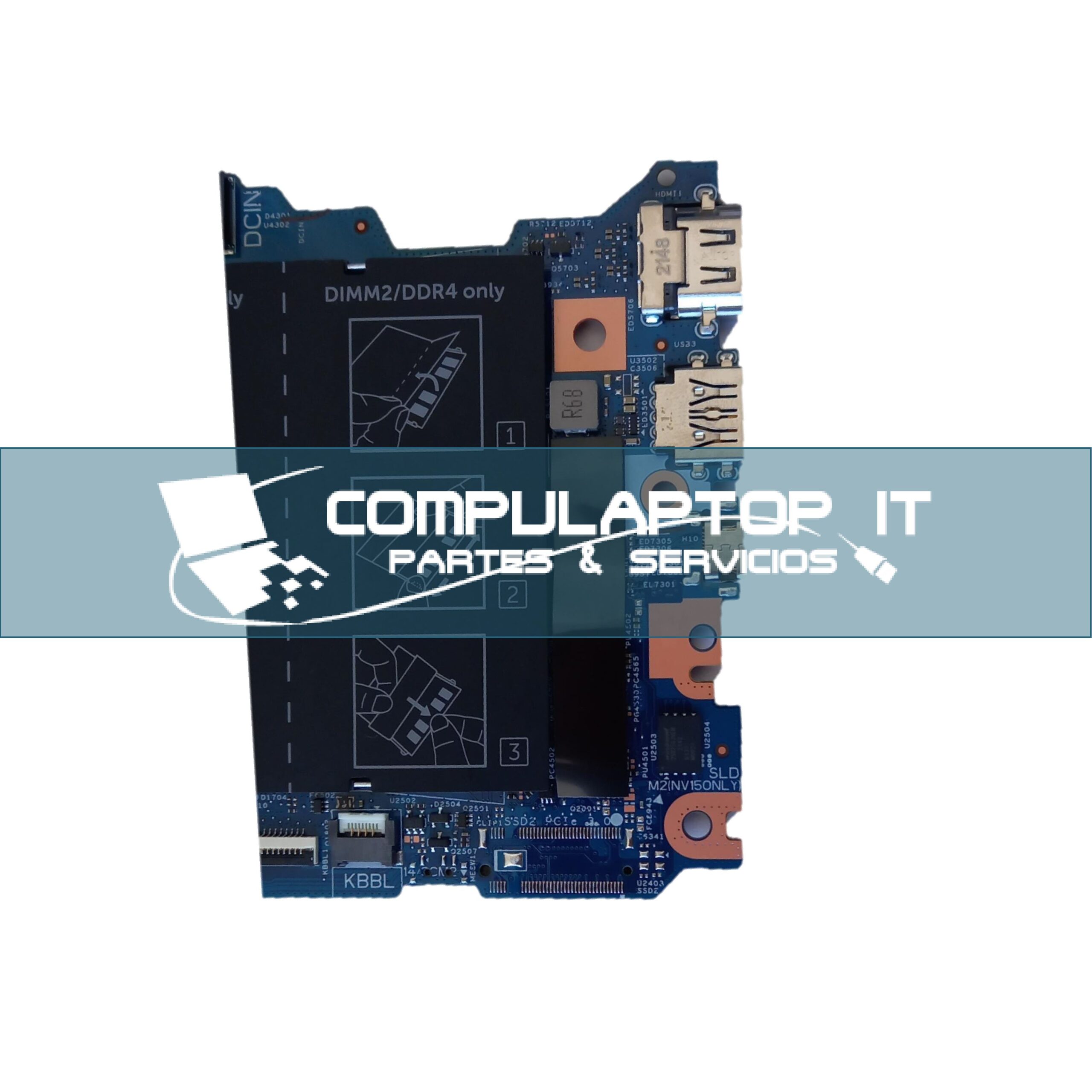 Motherboard Dell Latitude 3420 Parte: 3RT7P - Image 2