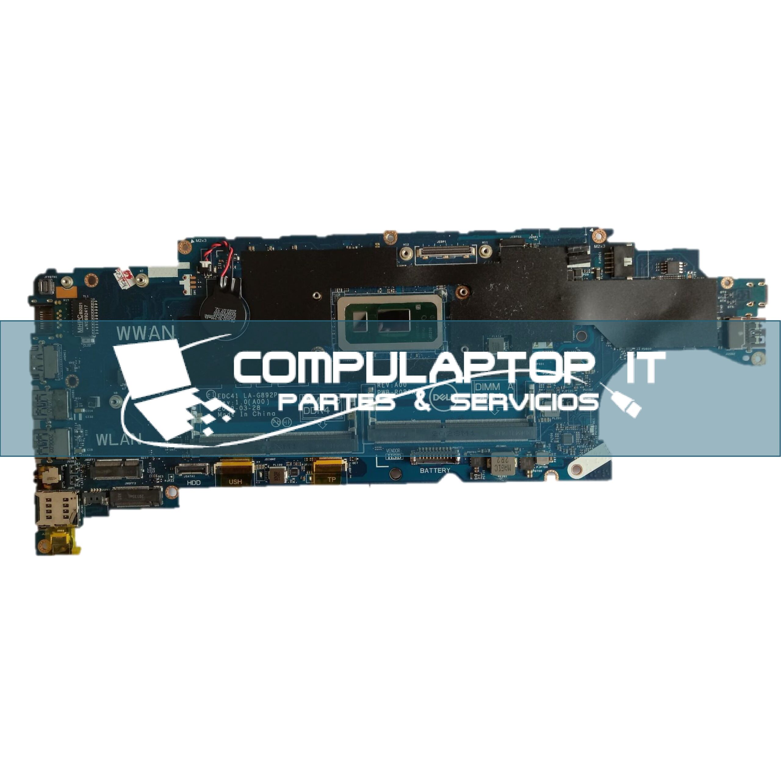 Motherboard Dell Latitude 5400 Parte: 6RVRC