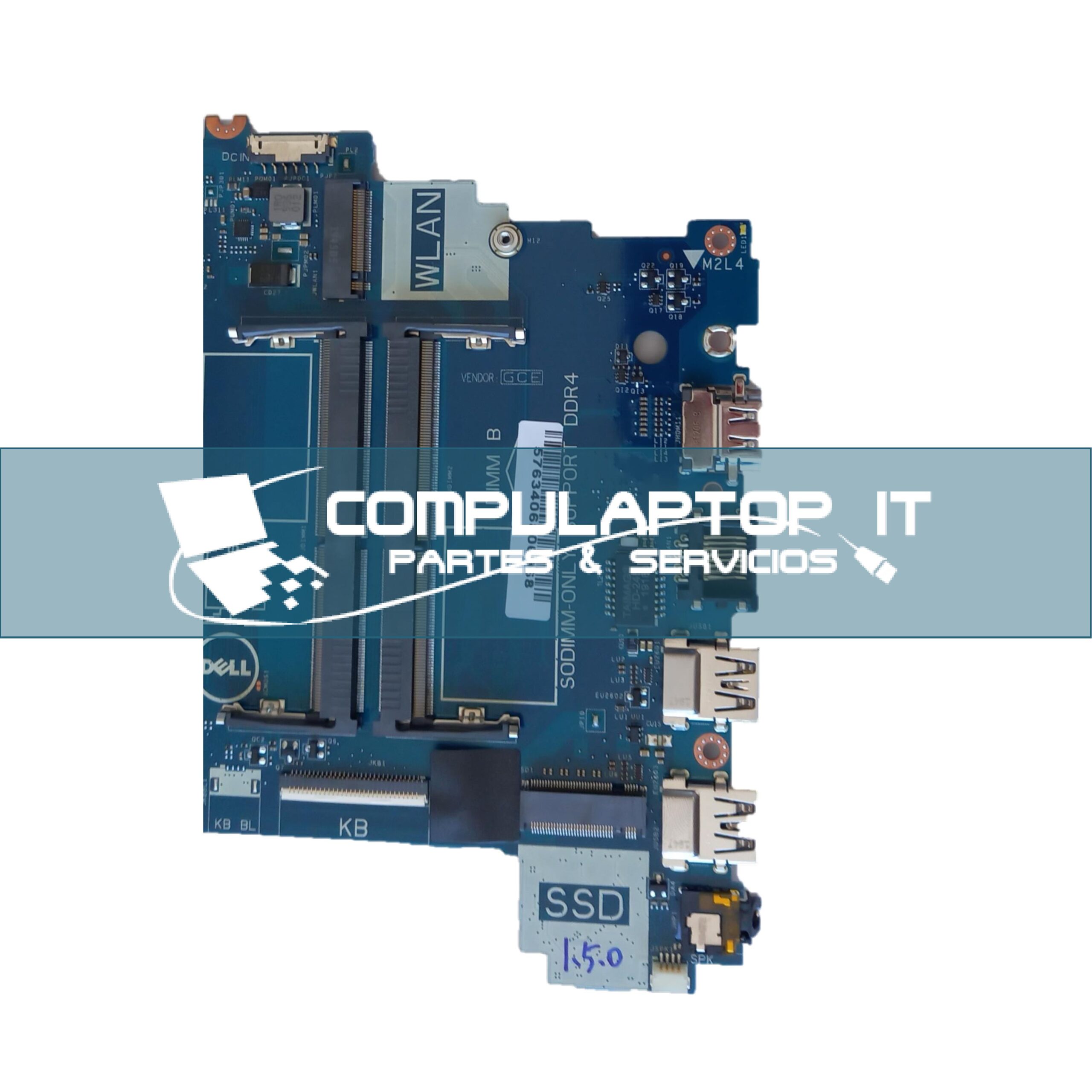 Motherboard Dell Inspiron 3581 Parte: 8R7K3 - Image 2