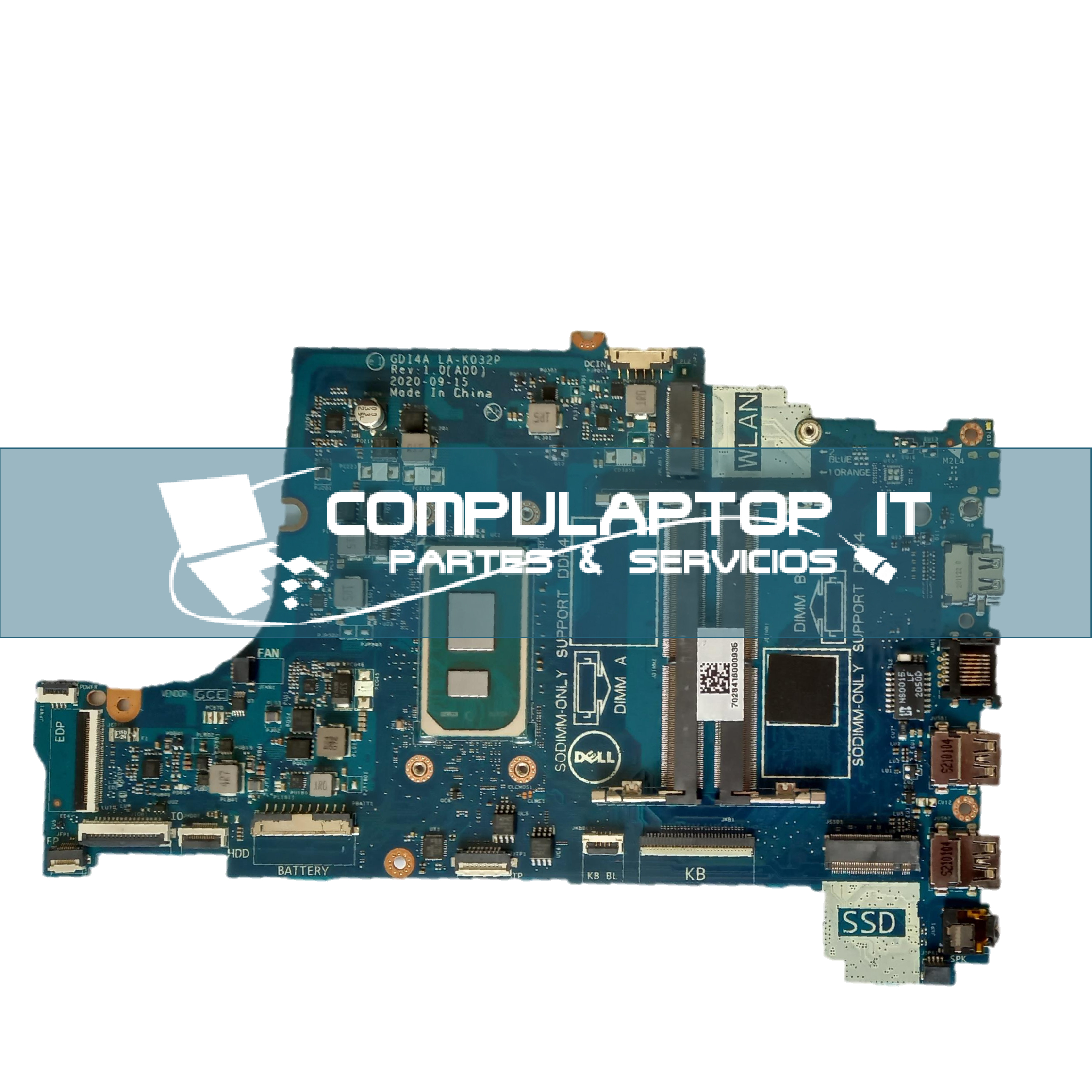 Motherboard Dell Vostro 3400 Parte: G4GH1